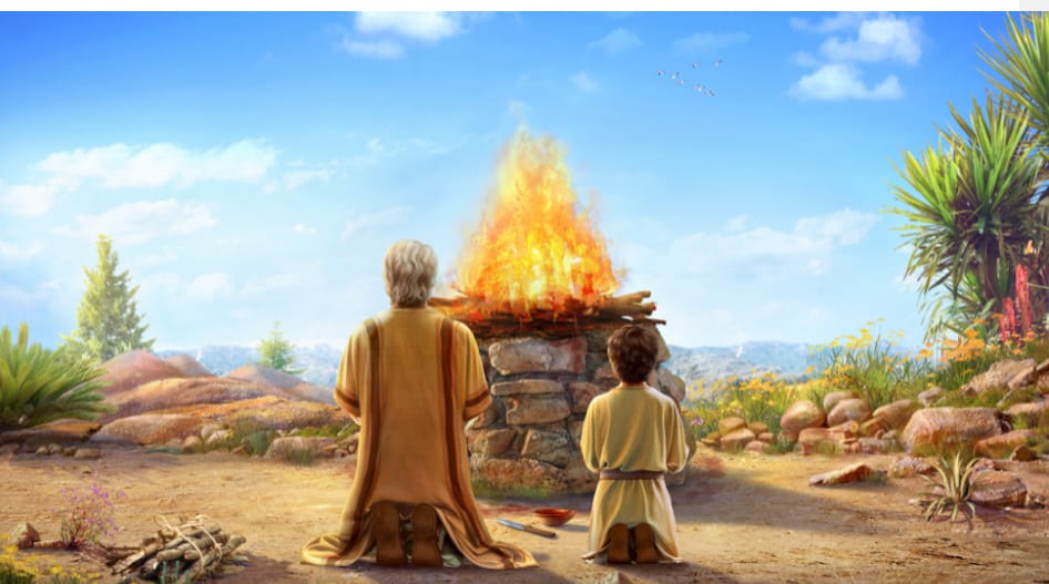 《信心之父7 》獻上以撒