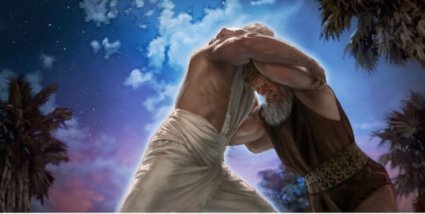 上帝與雅各摔跤